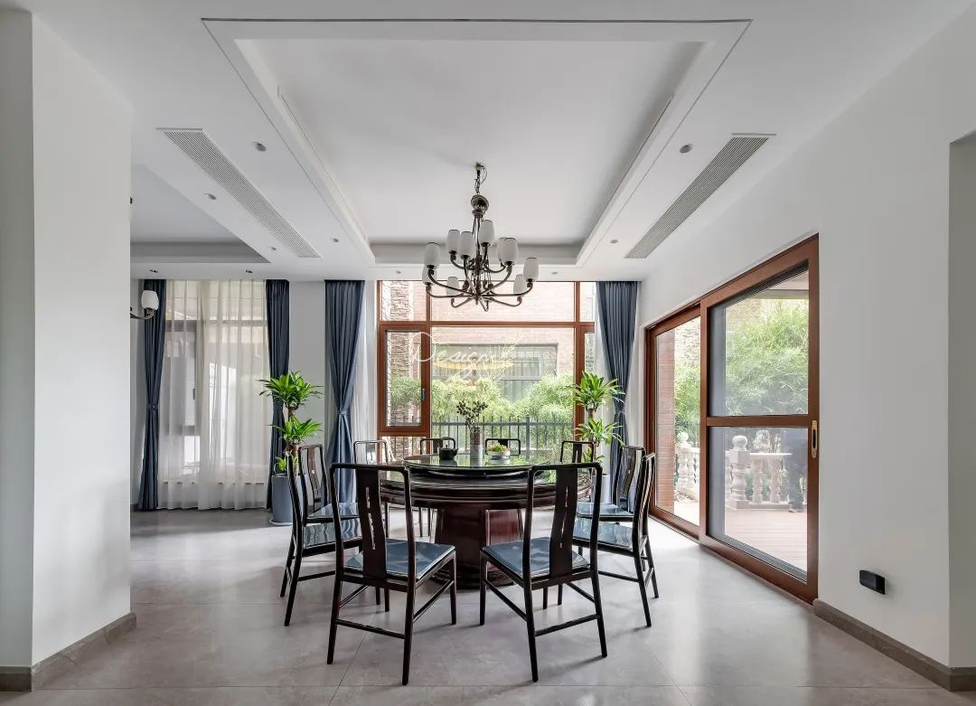 万辉星城新中式住宅丨紫苹果装饰集团-43