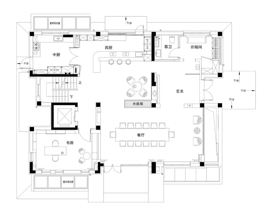 繁世中的宁静归所 | 北京亿城燕西华府 650㎡自然隐奢别墅设计-77