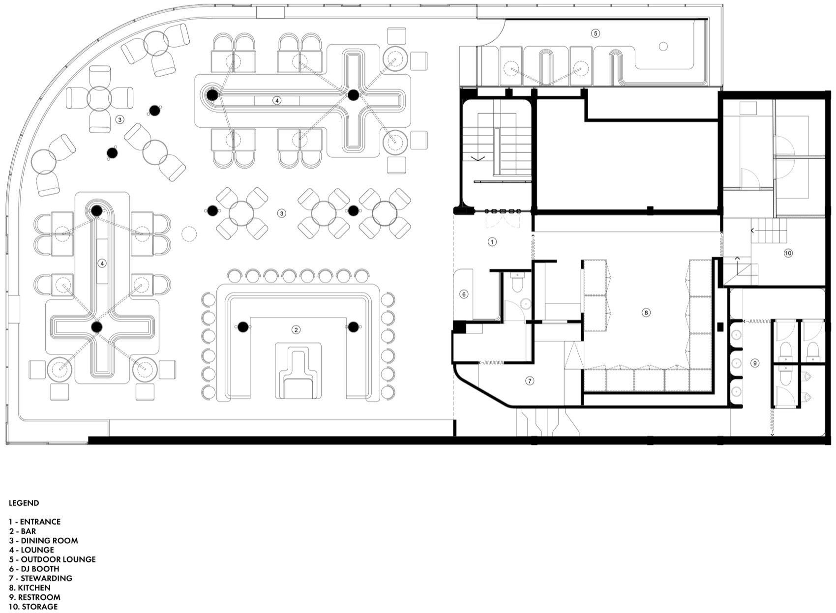 Yunka 餐厅俱乐部丨越南丨StudioDuo Architecture I Interior-68