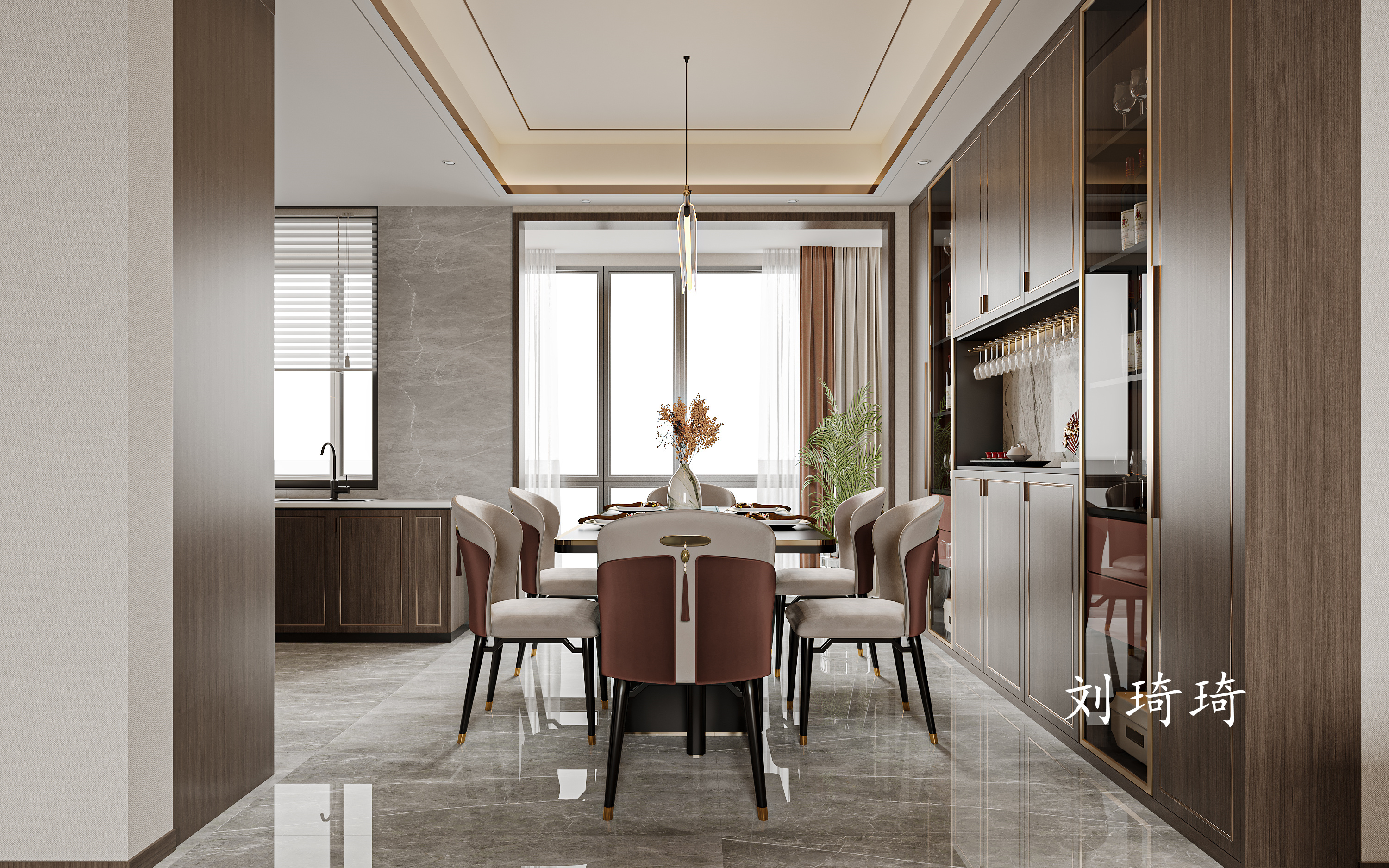 家装 || 新中式 || 隔着屏幕溢出的三代同堂的其乐融融-0