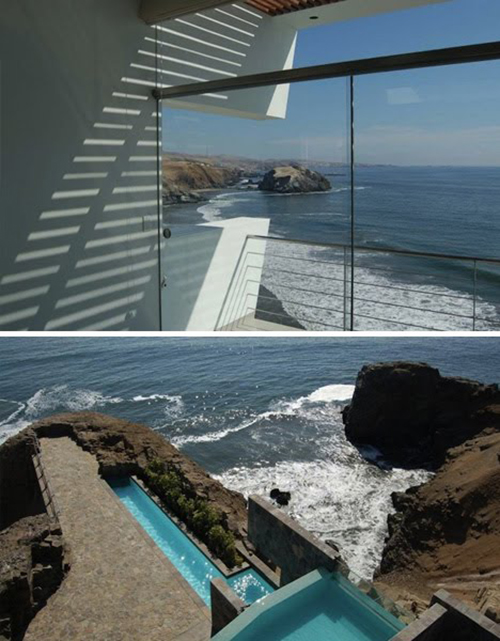 Дом на скалистом утесе（暂译:悬崖上的房子）丨秘鲁丨Longhi Architects-6