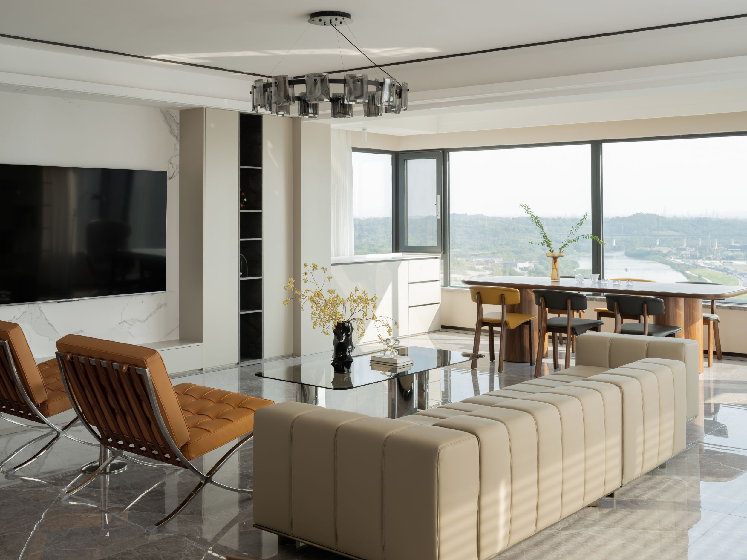 初一 | 190m2精装改造，不必大拆大改，也能打造现代感满满舒适居所-8