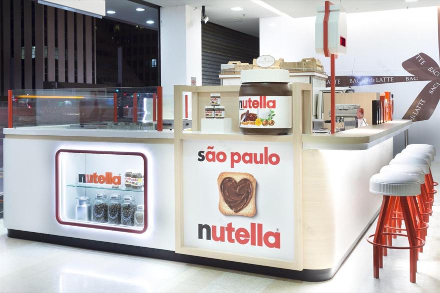 巴西 Shopping Top Center 的 Nutella 商亭-5