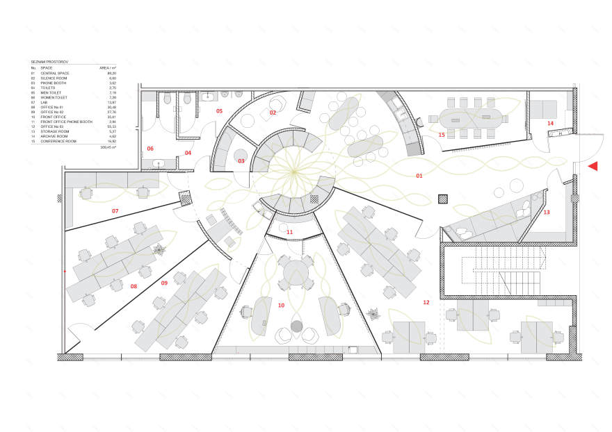 Dhimahi 办公室 · 数字化世界的千瓣莲花设计丨Superform-25
