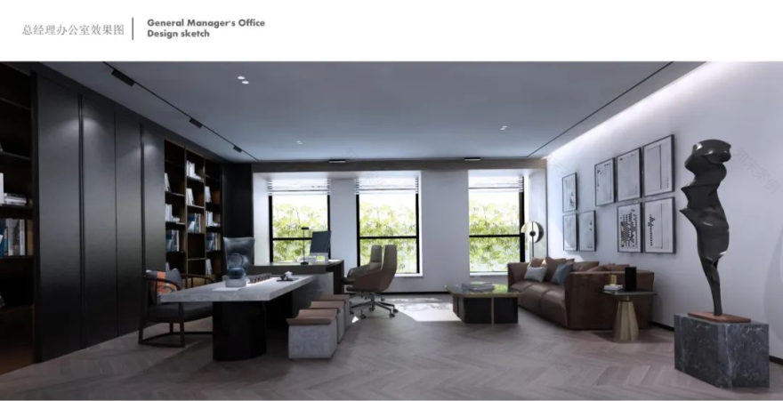 南宁碧虹集团办公室 | 创新园林景观办公空间-30