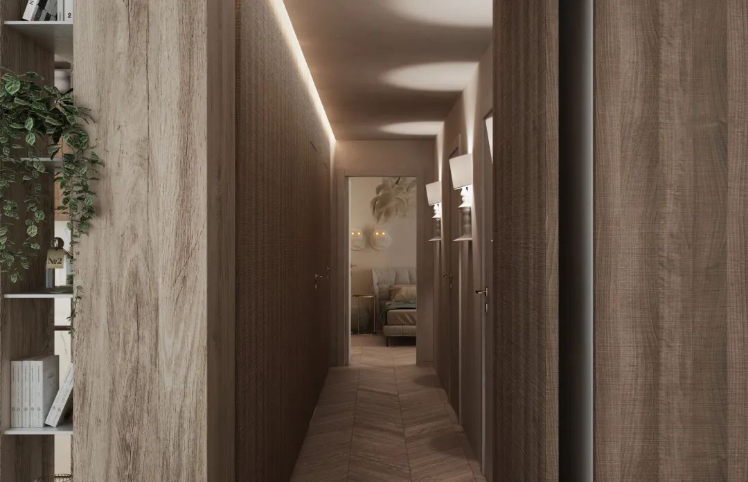 意大利伦巴第湖景大平层丨当地知名设计团队-38