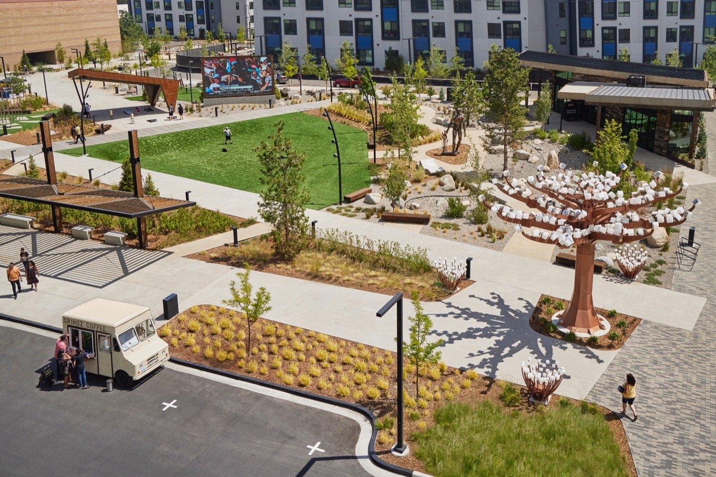 美国城市公共绿地景观-5