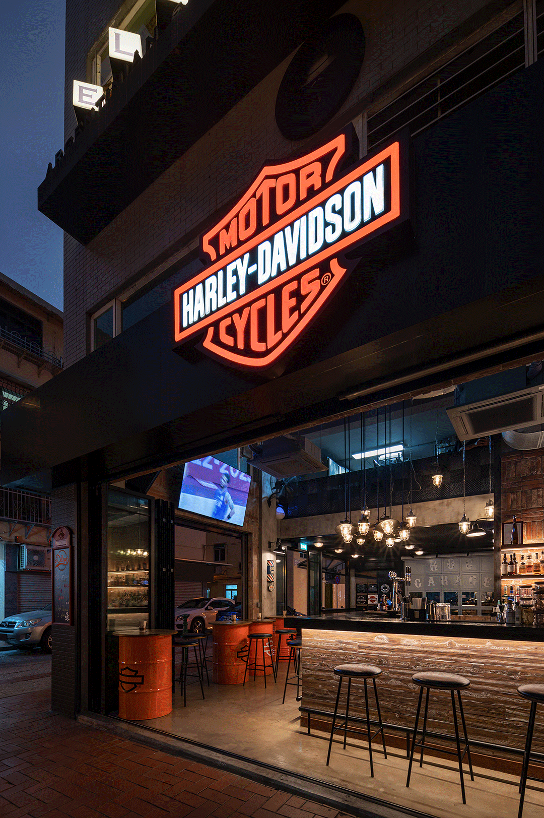 哈雷戴维森概念店丨ISSI DESIGN LTD-19