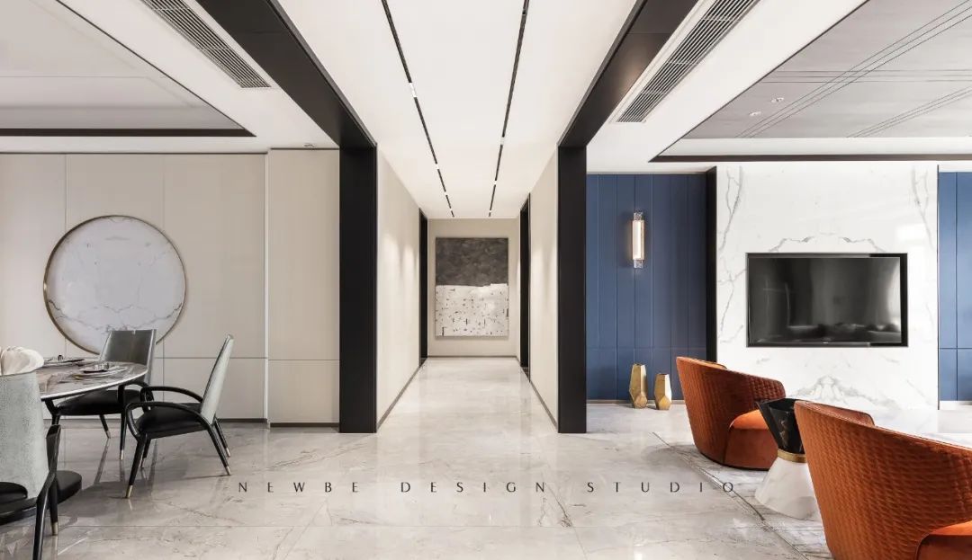 未来浪漫叙事 · 275m²轻奢混搭婚房设计丨刘丹萍,张一茜-31