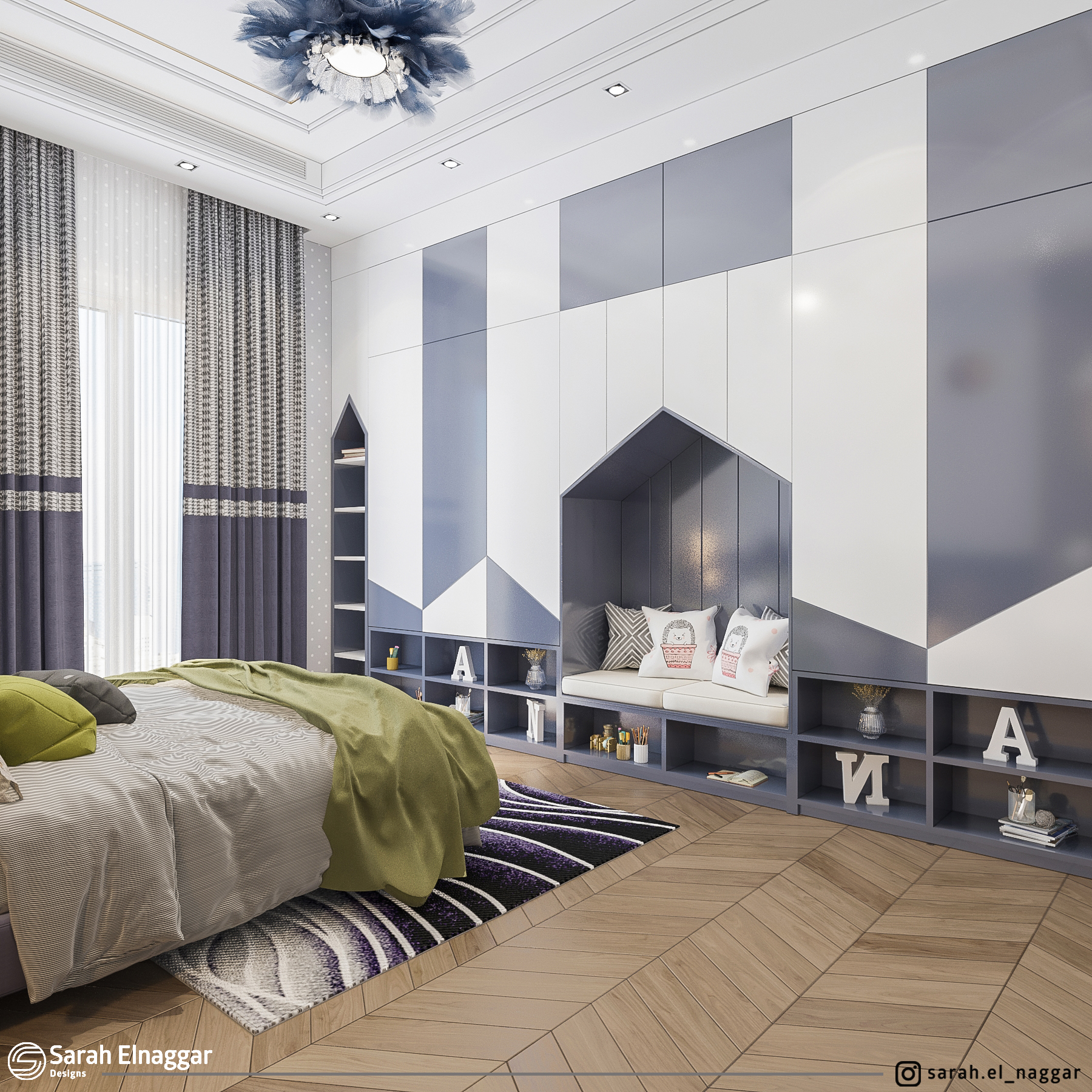 男孩卧室设计-11