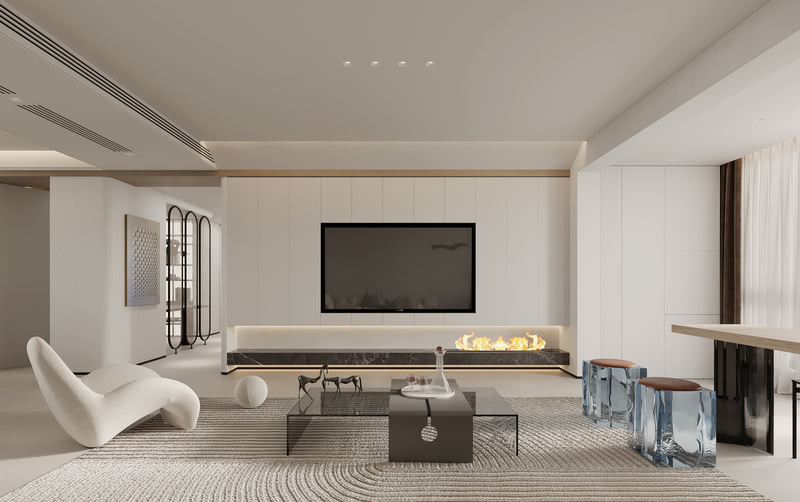 商丘碧桂园天麓 198 大平层现代风水设计丨中国商丘丨楚一（楚士威）-12