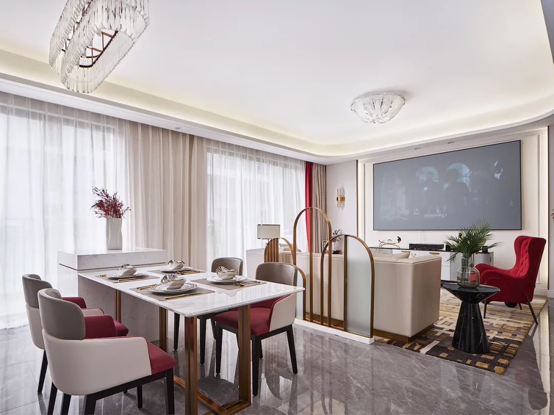 铜川绿地不夜城叠墅样板间丨中国铜川丨上海栖丞室内设计工程有限公司-41