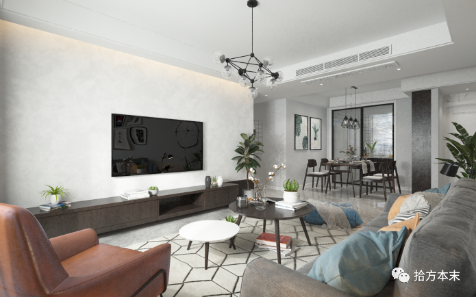 爆改120平出租房,焕然一新的现代简约风-5