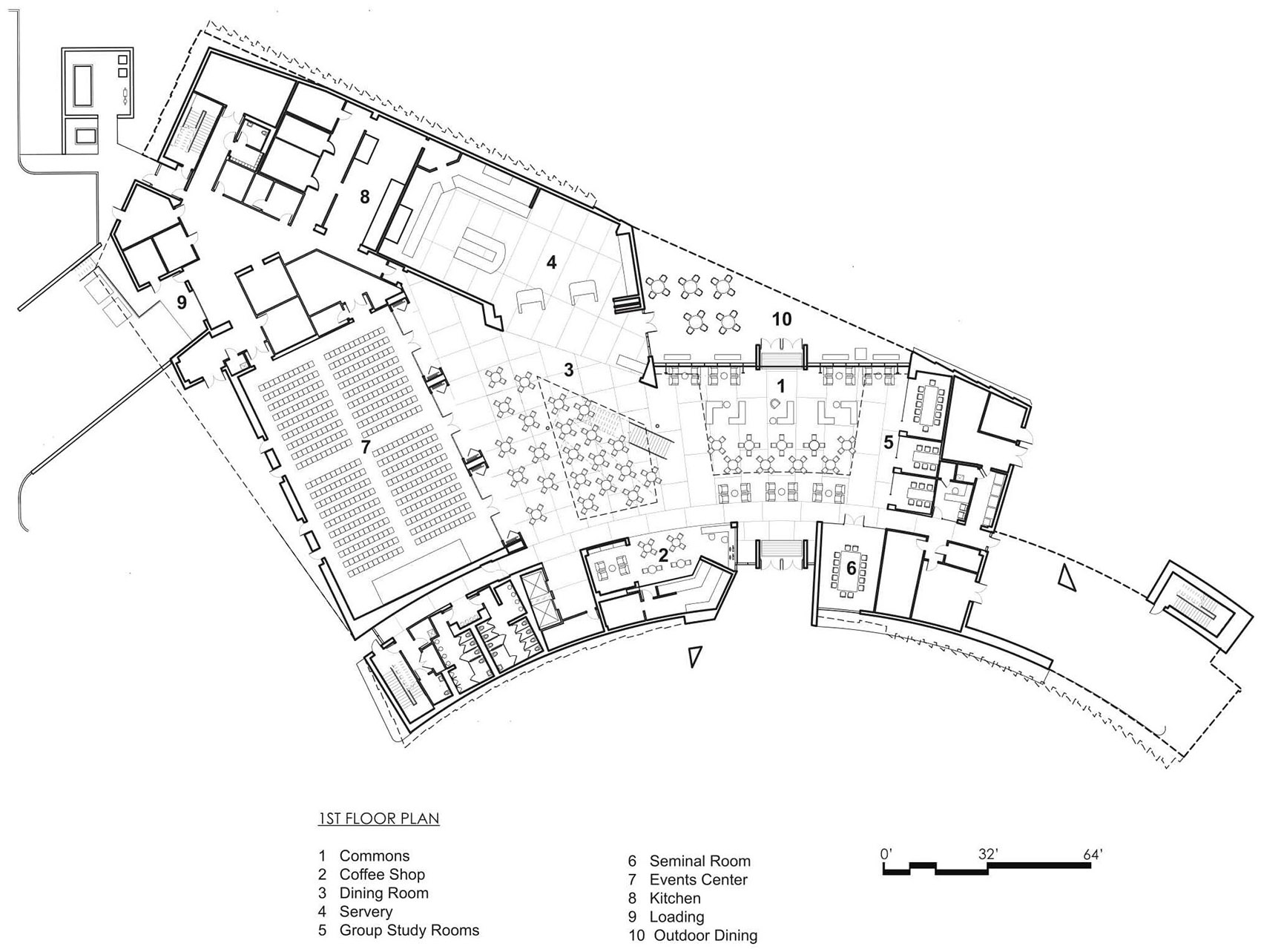 L· Gale Lemerand 学生中心丨美国丨ikon.5 architects-44