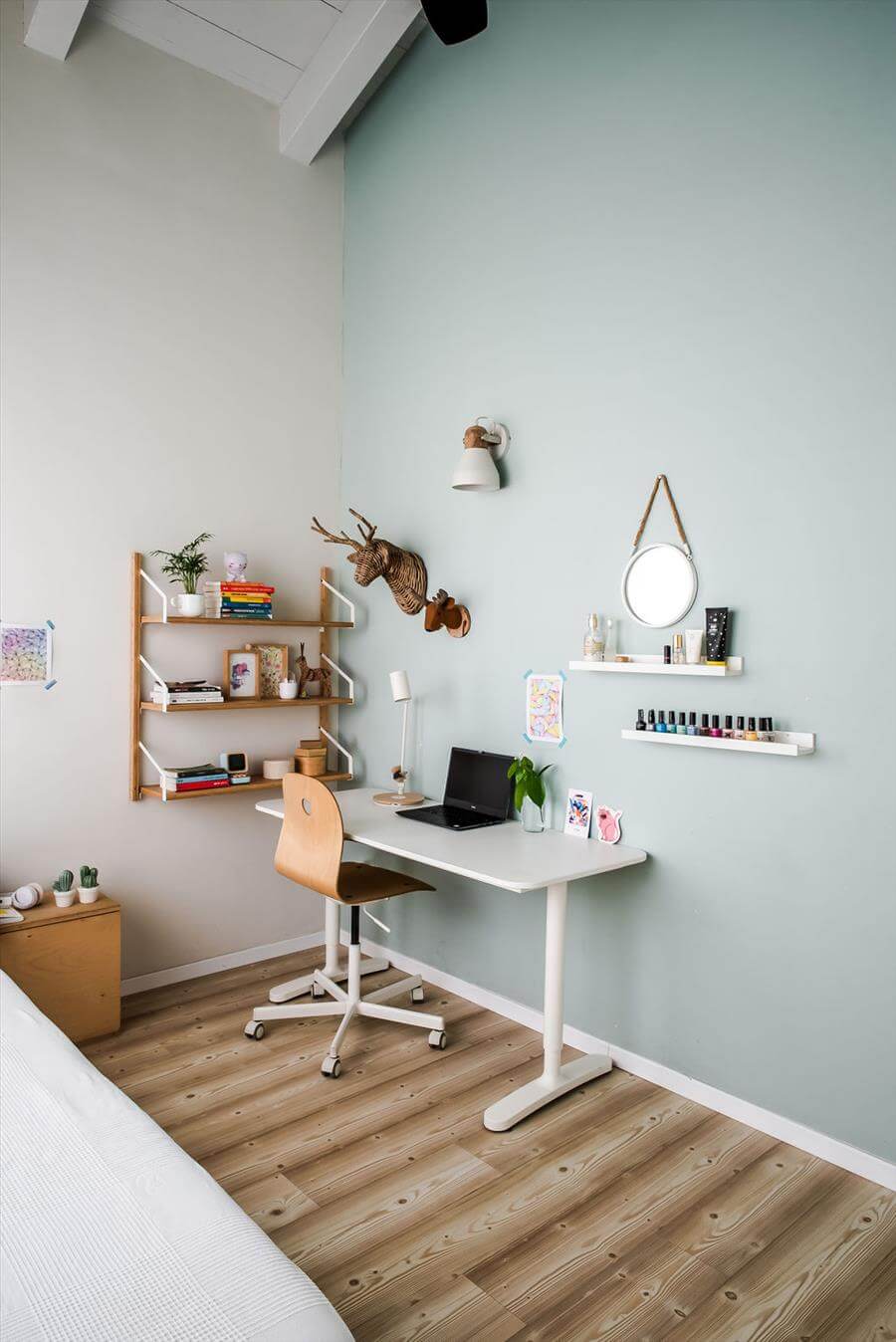 工业风姐妹合住双户住宅设计丨室内设计师雅艾尔·戈尔比茨-66