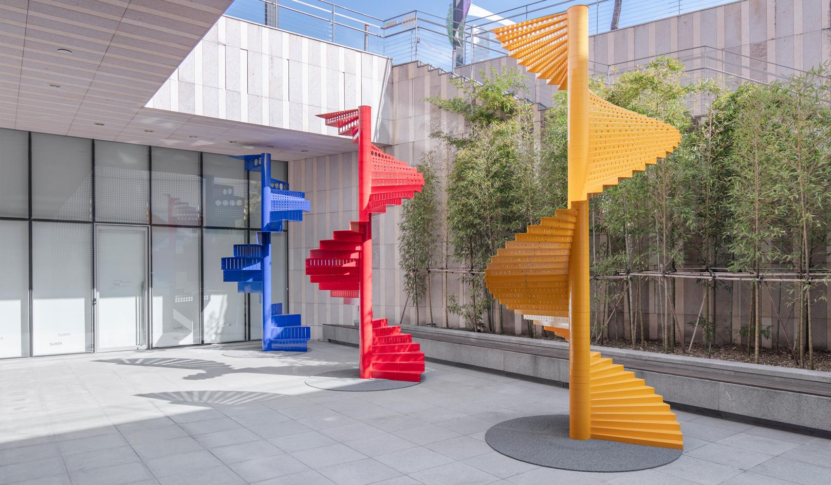 韩裔设计师 Na Kim 打造的多层次互动空间-2