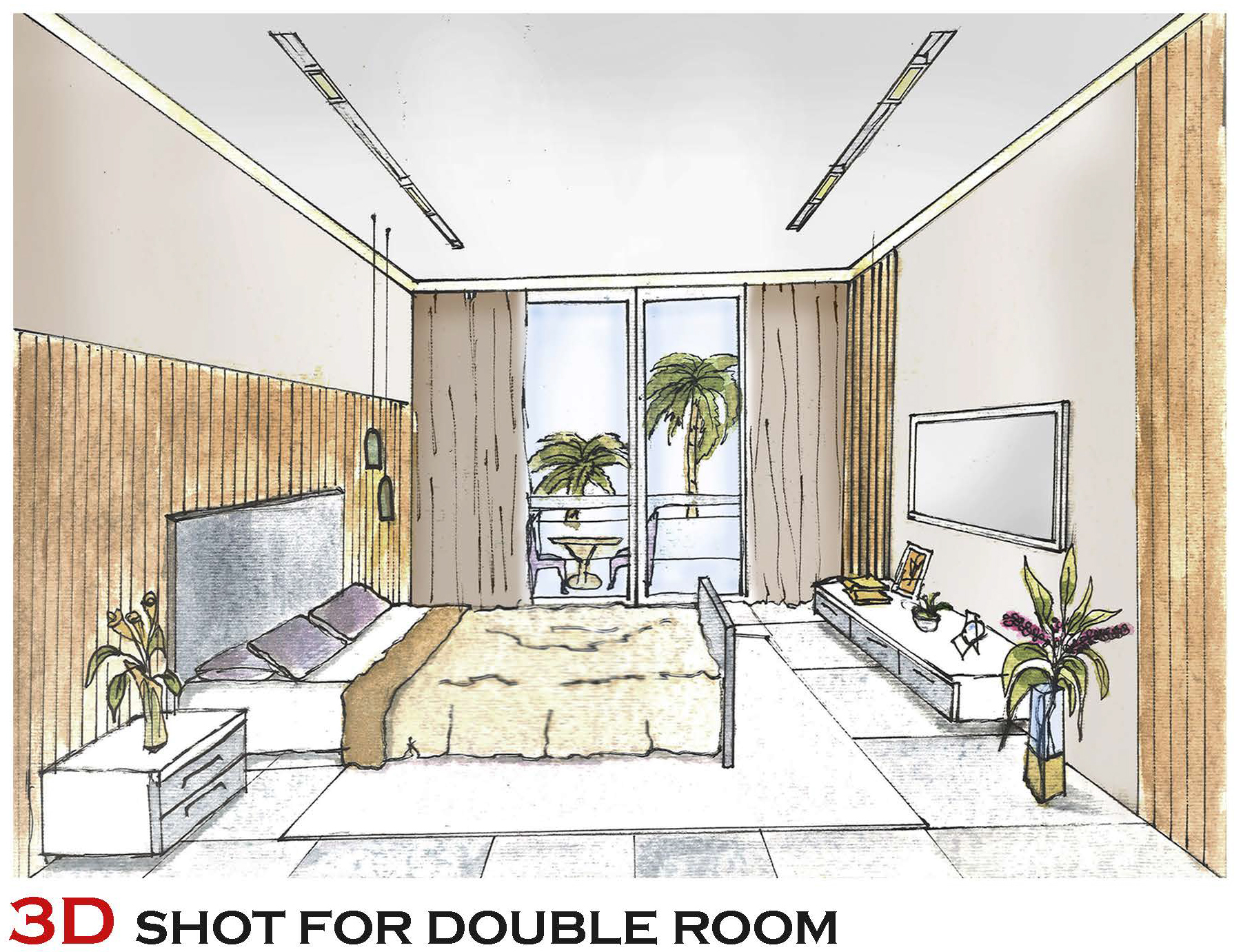 HERITAGE 5STARS HOTEL(毕业项目)丨埃及开罗丨HELWAN UNIVESRITY MATARIA 分校建筑系-42