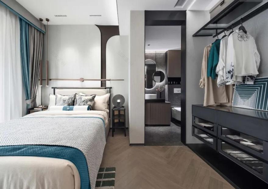 东莞华侨城天鹅堡大平层丨中国东莞丨广州市柏舍装饰设计有限公司-54