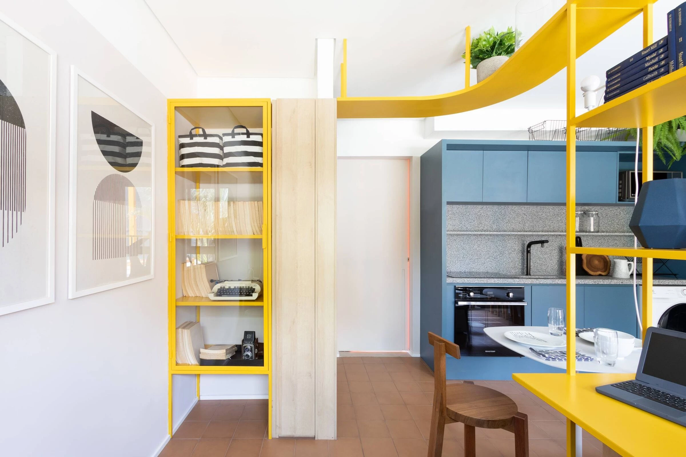 巴西圣保罗 37 平米紧凑公寓的活力设计-26