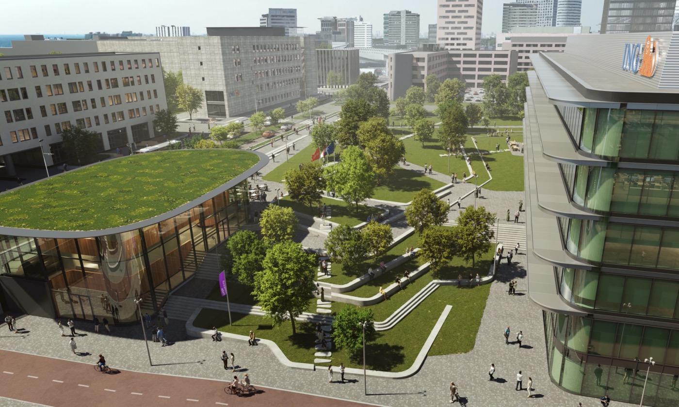 荷兰阿姆斯特丹 ING 总部绿色办公空间丨Karres en Brands-16