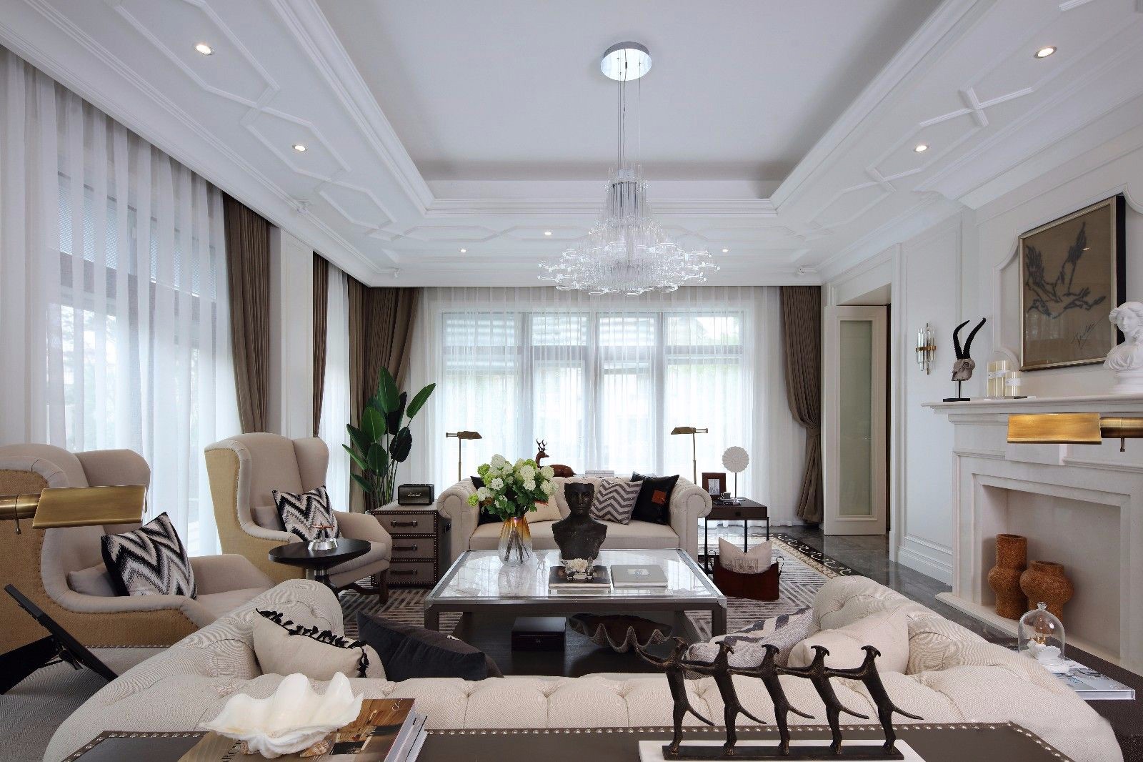 苏州中粮同里湖花园联排别墅样板房  桂睿诗建筑设计-1