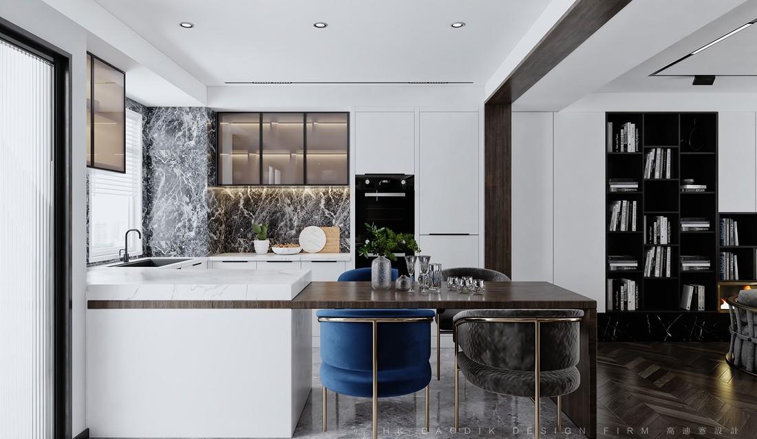 高迪愙 · 290㎡大平层现代简约设计-10