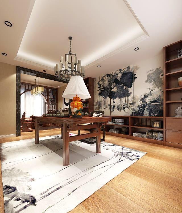 恒大华府 288 平欧式风格装修,诠释复古与自然的完美融合-10