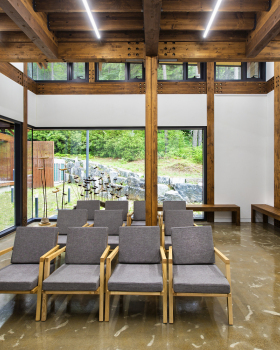 韩国首尔国立大学 Gwanak Arboretum 教育管理楼设计丨TAAL Architects