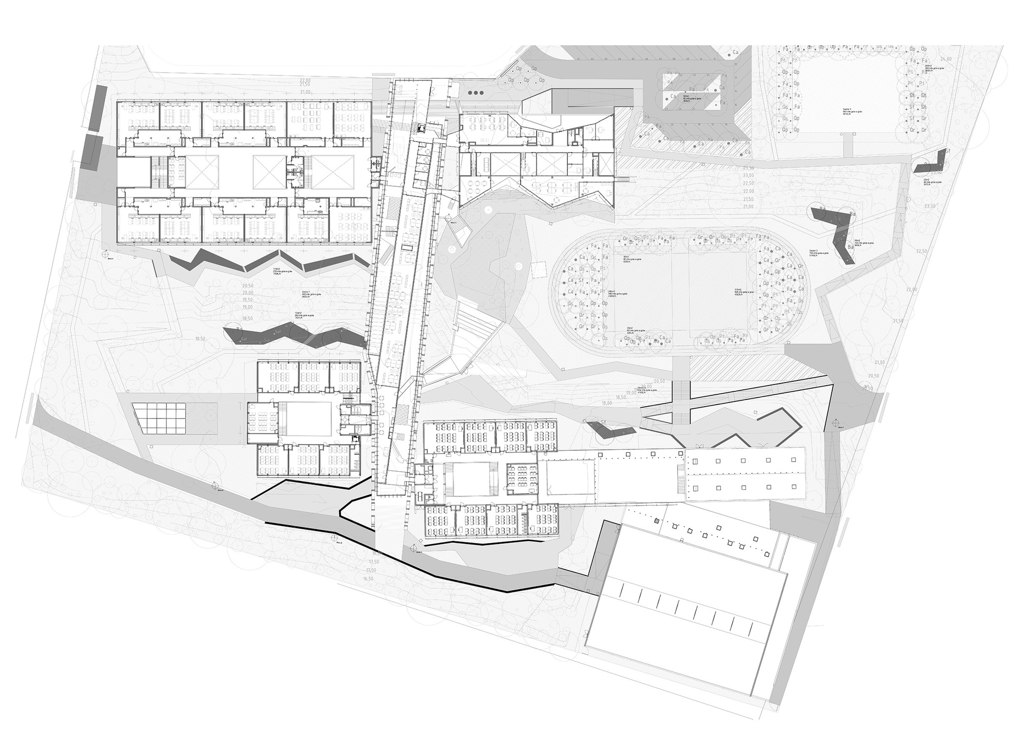 Barcelos High School / Cerejeira Fontes Architects-37