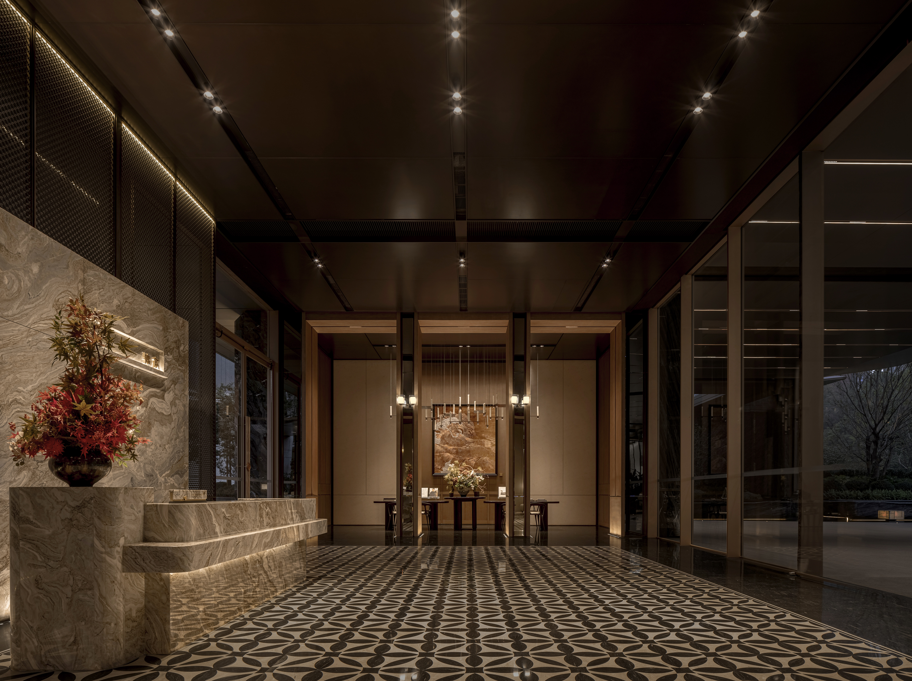 长沙华润瑞府四期锦宸会所设计丨中国长沙丨DIA（主创设计薛峰,团队成员众多）-10