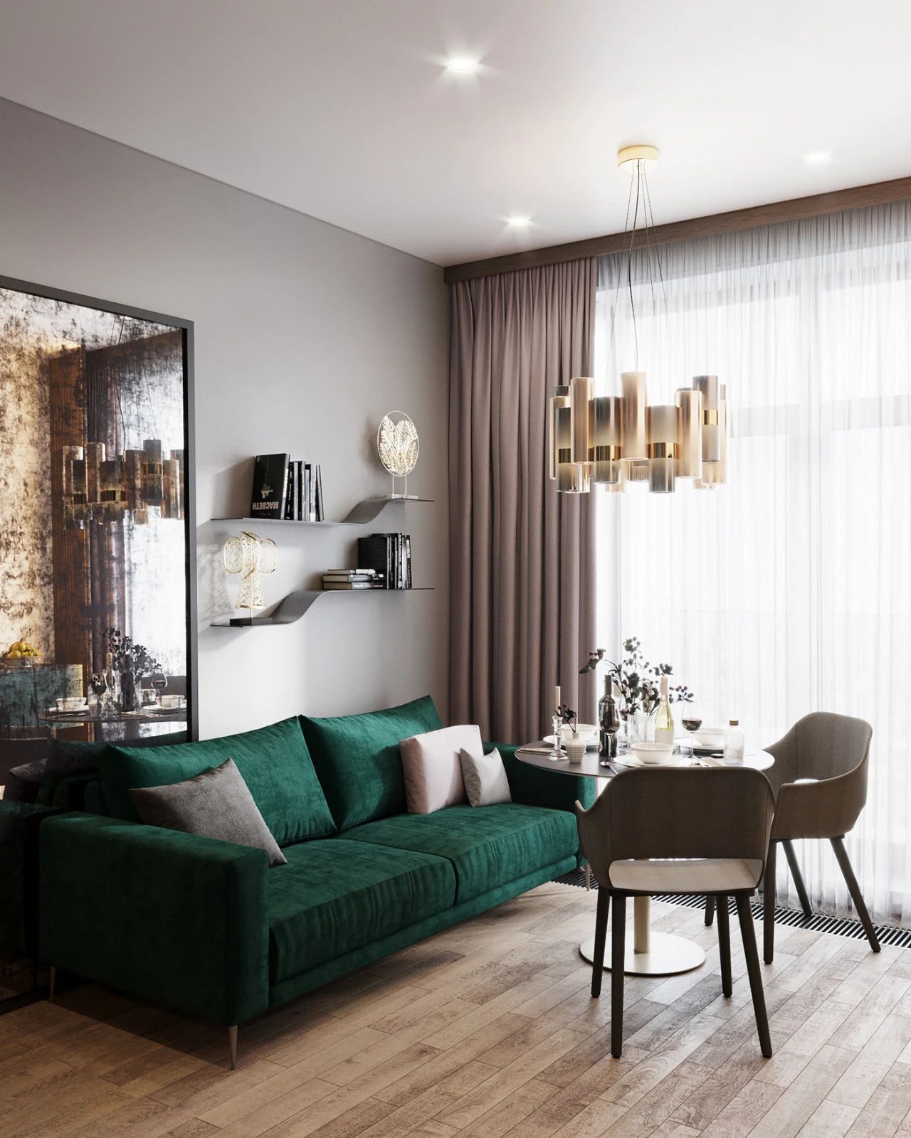 舒适家居空间设计丨Alexey Seldin-44