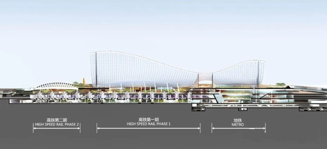 深圳市西丽综合交通枢纽建筑概念设计丨中国深圳丨Farrells联合体-37