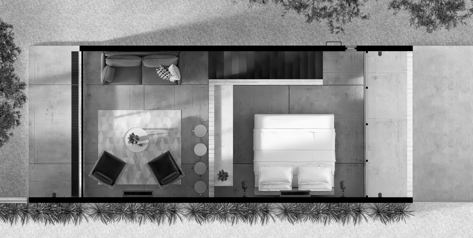 墨西哥海滩避暑胜地 Casa NU丨Chris Luce-51