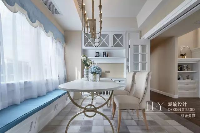240 平现代美式轻奢复式,深圳中信领航城《轻奢曼影》-3
