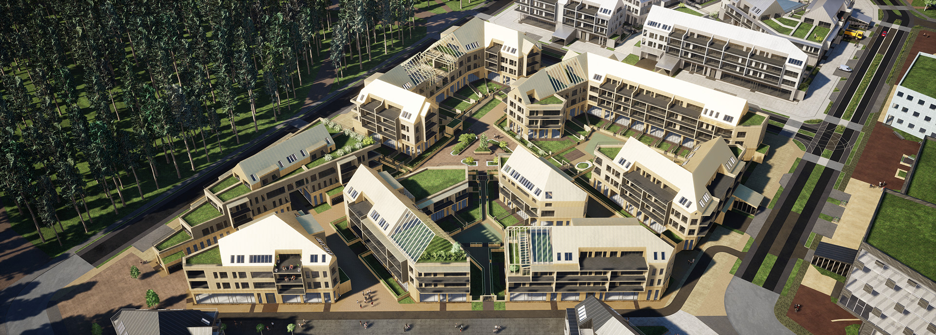 高密度和低层多功能木结构住宅区丨波兰比得哥什丨Damian Dominiczak-127