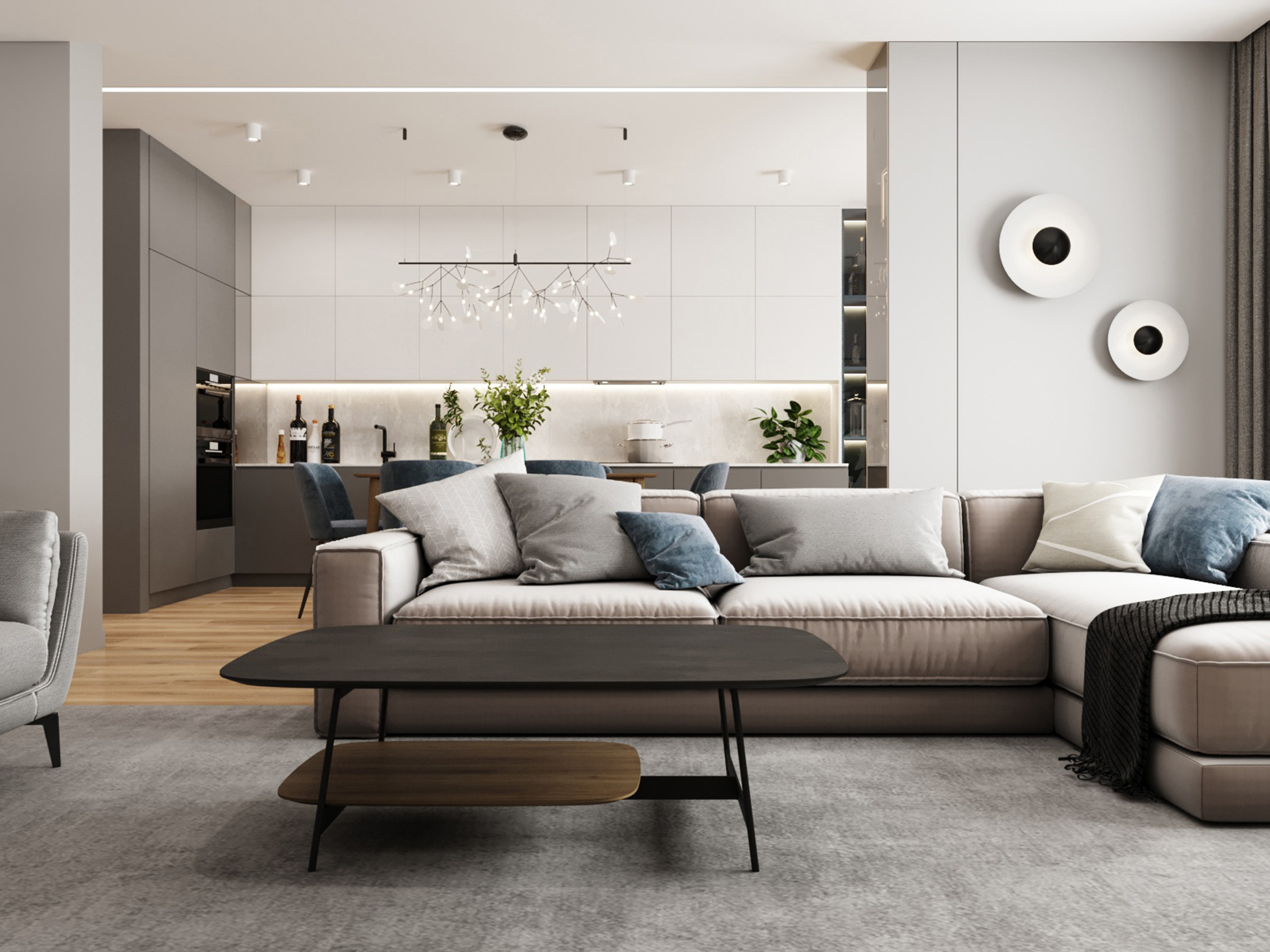 探索空间无限潜能的 93㎡公寓设计-1