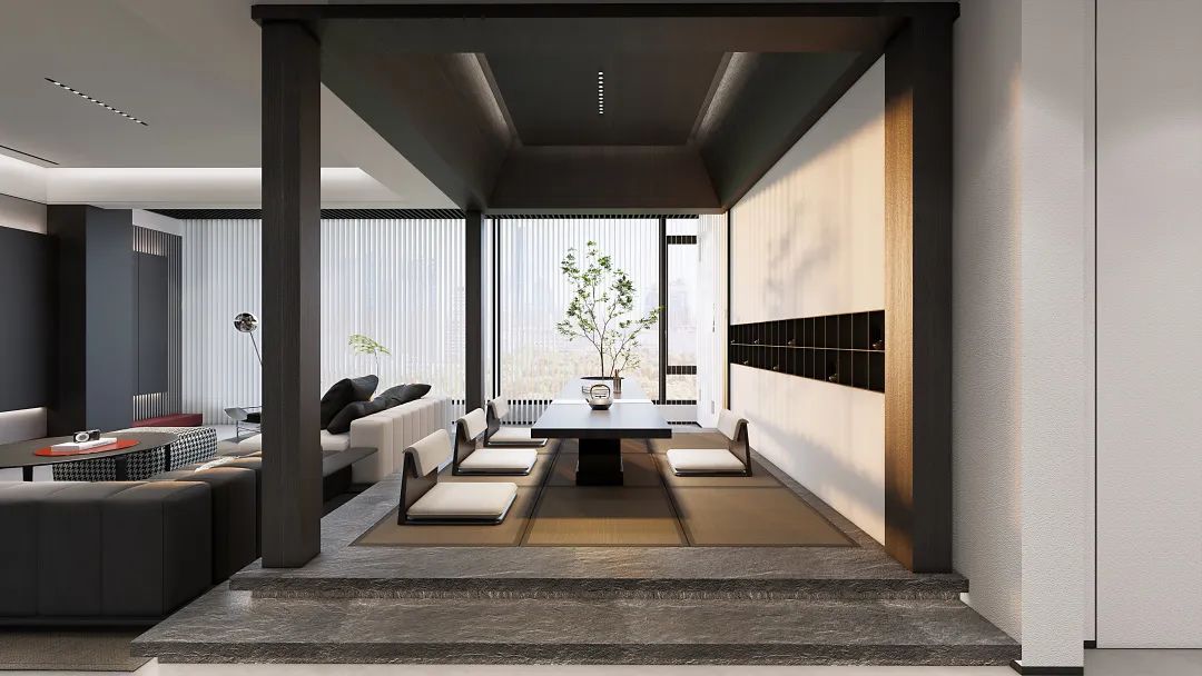 和樾府·岑寂与热烈丨中国广州丨广州简美设计-9