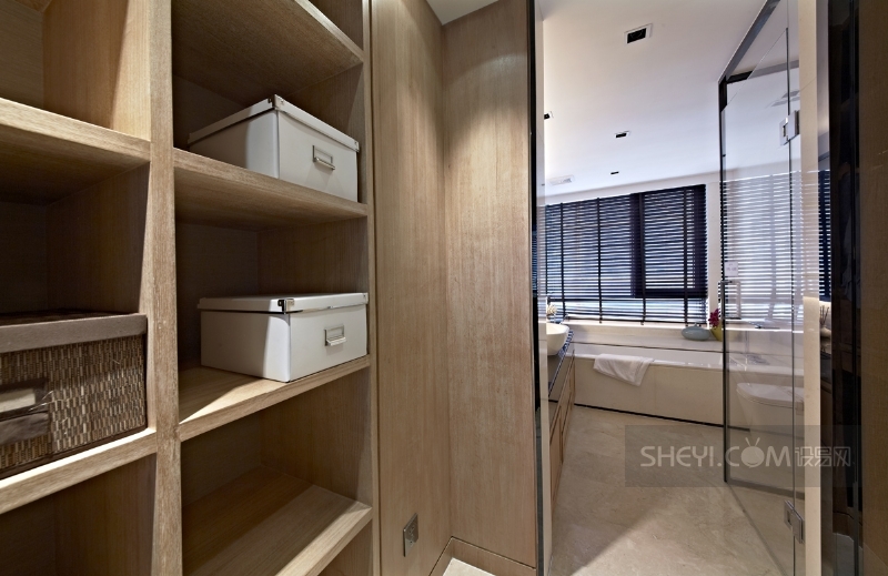 中洲中央公园二期新中式风格样板房设计-14