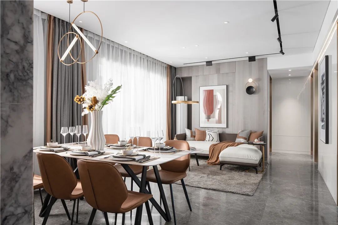 品辰新作 | 泸州绿地样板间 | 摩登与高级尔雅的融合-63