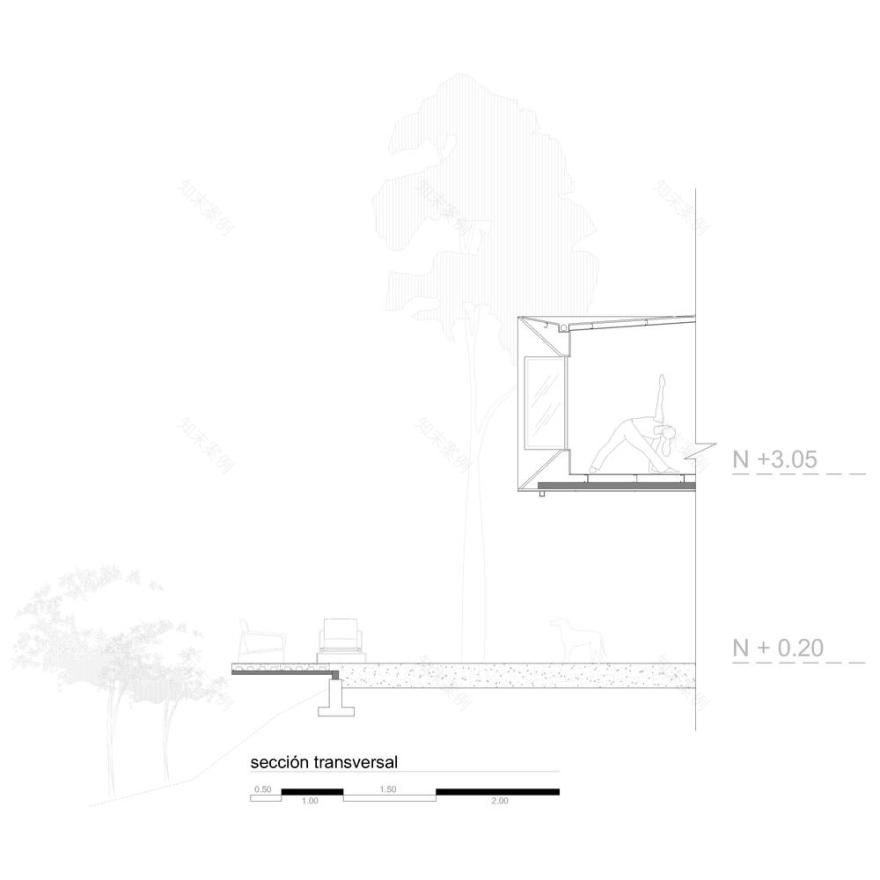 "倾斜立方体 | 2022 年 Quito 的 Oblique Extension House"-18
