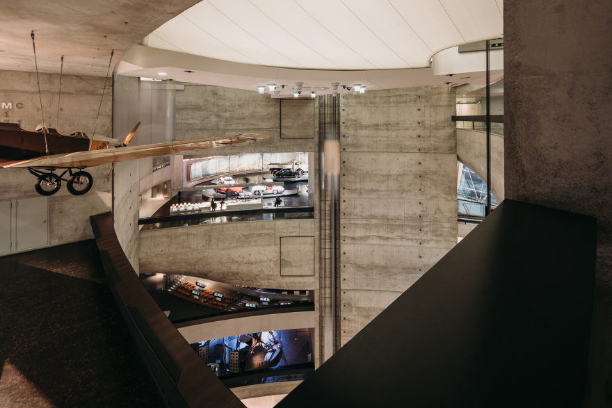 奔驰博物馆 | 混凝土奇迹,寓教于乐的互动空间-48