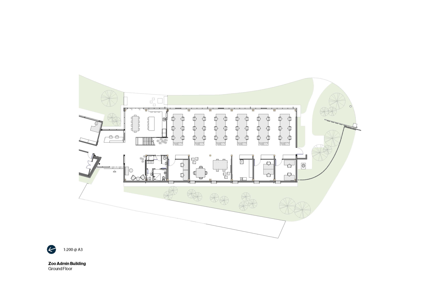 奥克兰动物园管理大楼的绿色办公空间丨新西兰奥克兰丨Ignite Architects-24