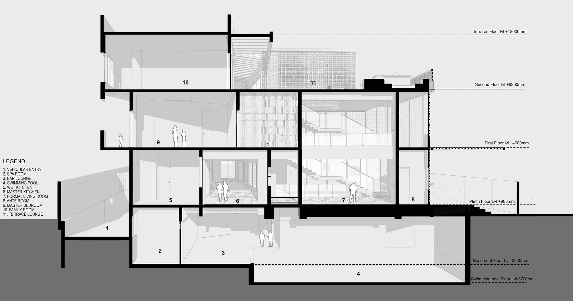 58 号项目住宅丨印度班加罗尔丨The Purple Ink Studio-20