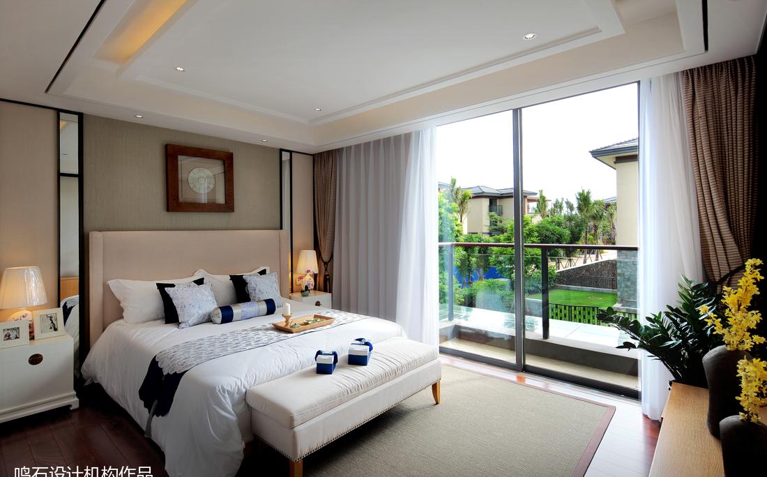 鸣石设计机构丨别墅丨鸣石(国际)设计机构(新中式)-12