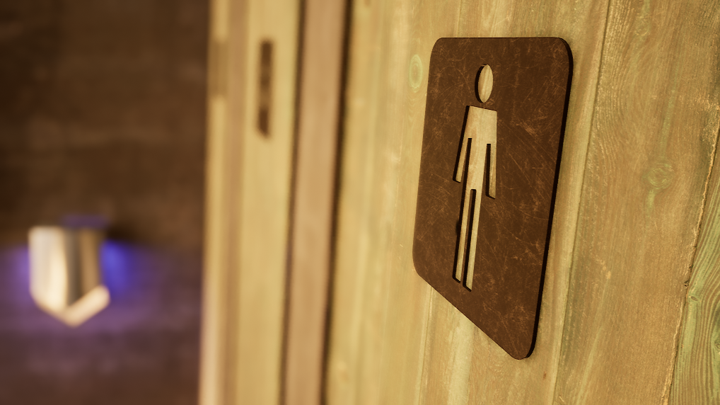 RESTROOM 3D 室内设计-4