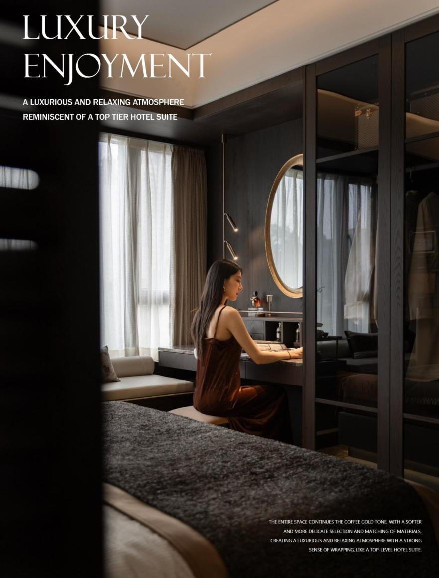 贵阳万科·未来溪地135㎡样板间丨中国贵阳丨软装GNU金秋设计,硬装深圳市梵一舍室内装饰设计-24