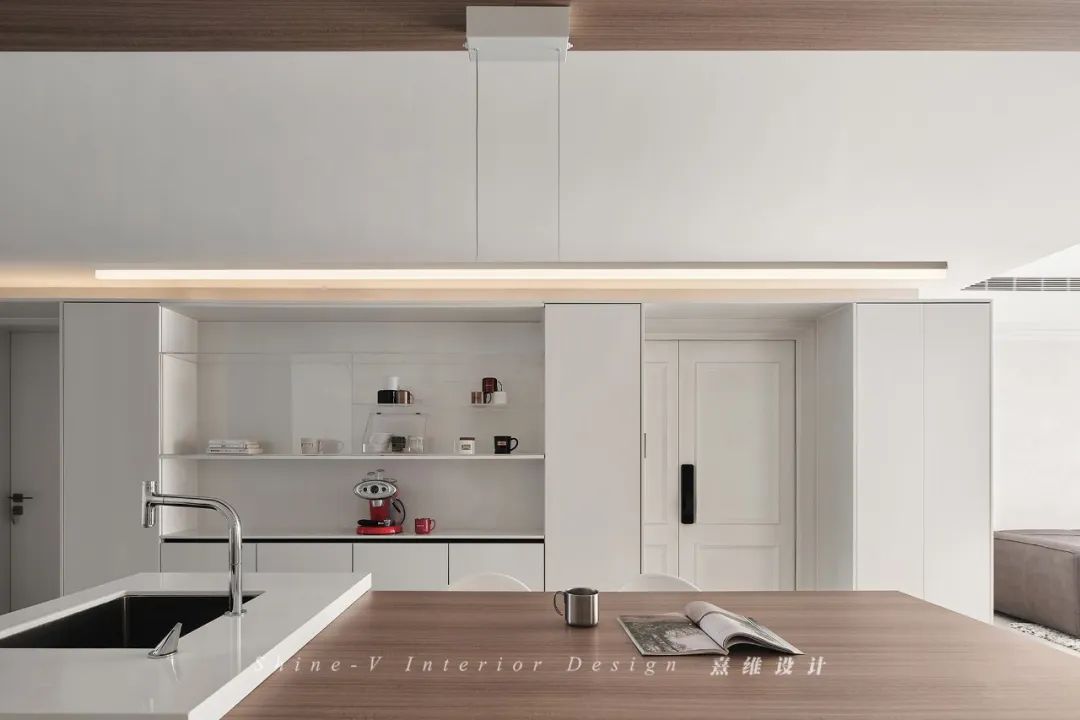 洄游动线空间设计 · 杭州 140㎡现代简约之家丨中国杭州丨熹维设计-45