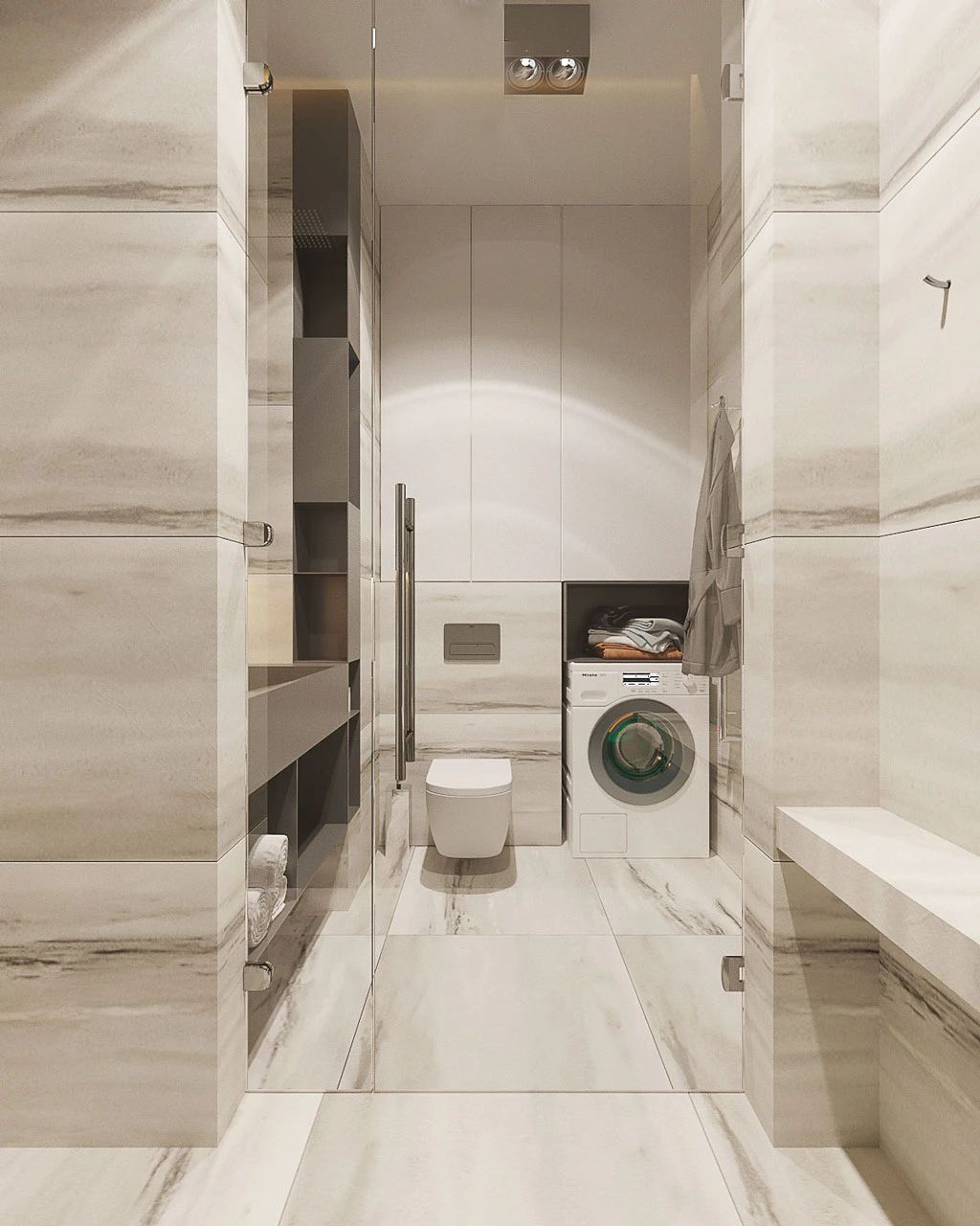 55㎡简约雅致二居室设计丨PLANK Studio-16