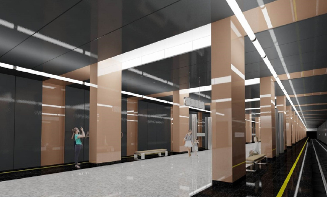 莫斯科地铁“Лианозово”站雕塑安置项目丨俄罗斯莫斯科丨Метрогипротранс公司-9