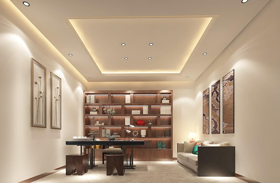 中式风格办公空间设计案例解析-12